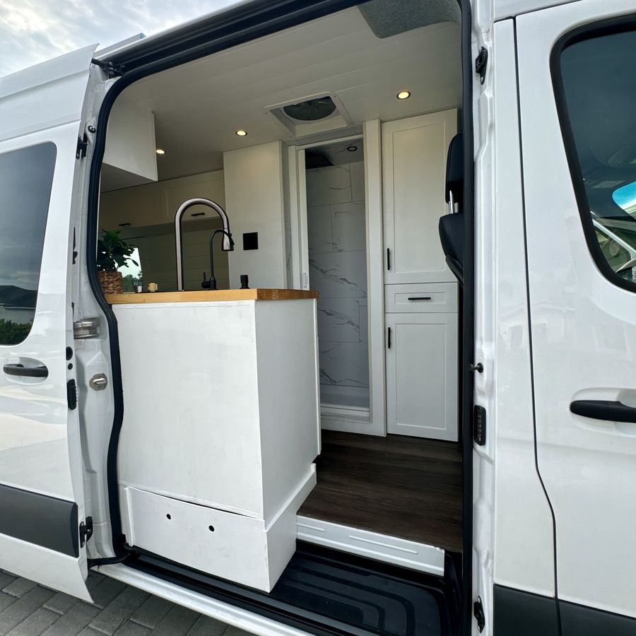 Van interior overview