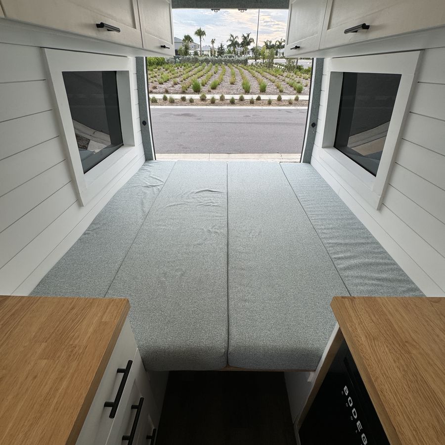 Van sleeping platform