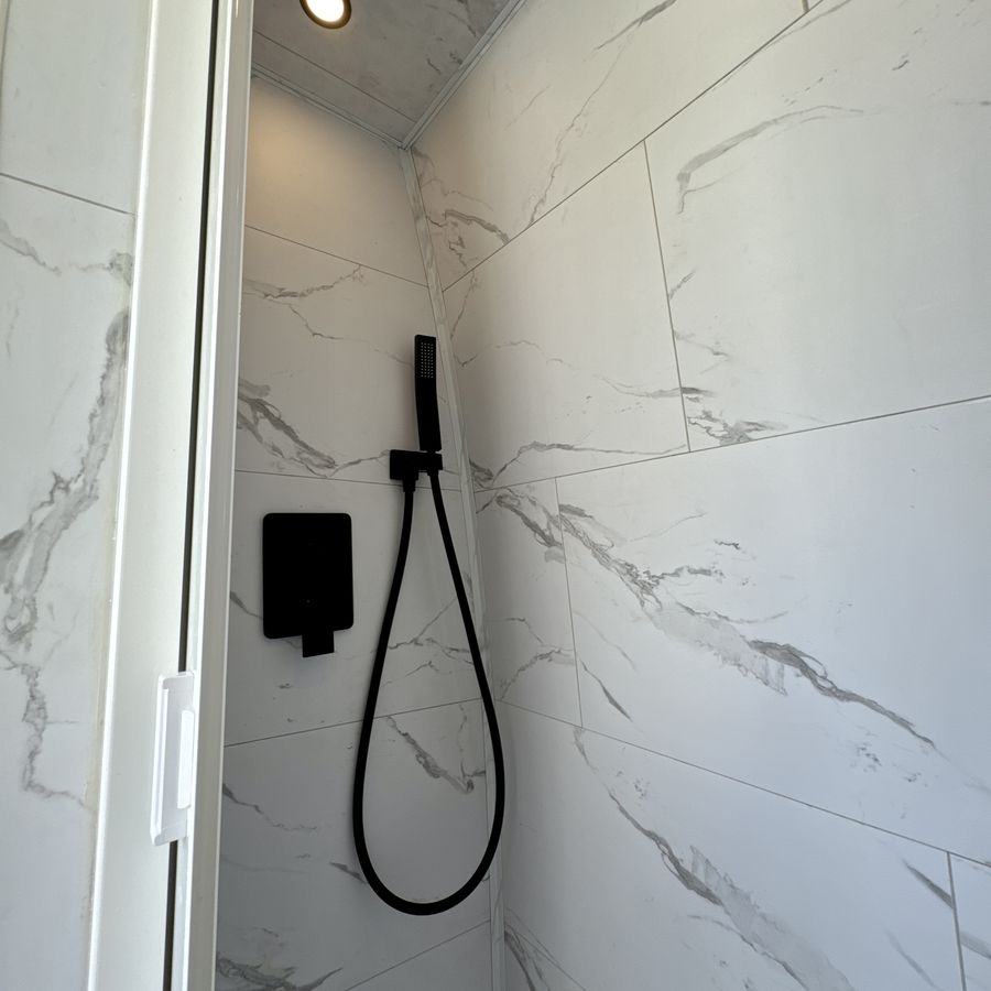 Van interior ceiling and overhead storage